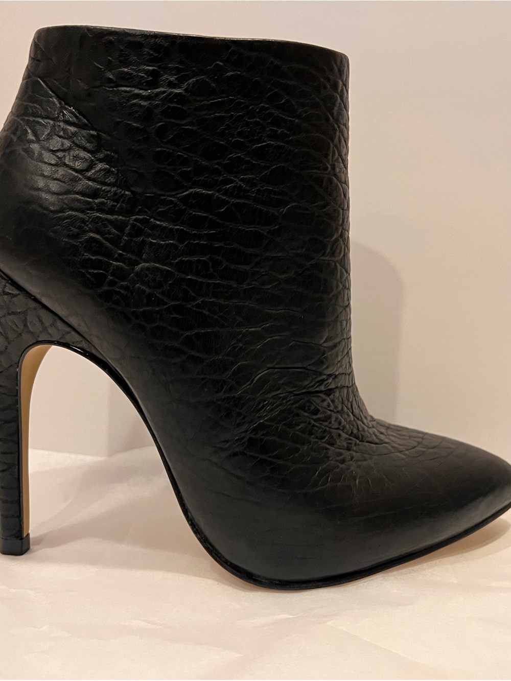 Aldo Black High-Heel Ankle Boot